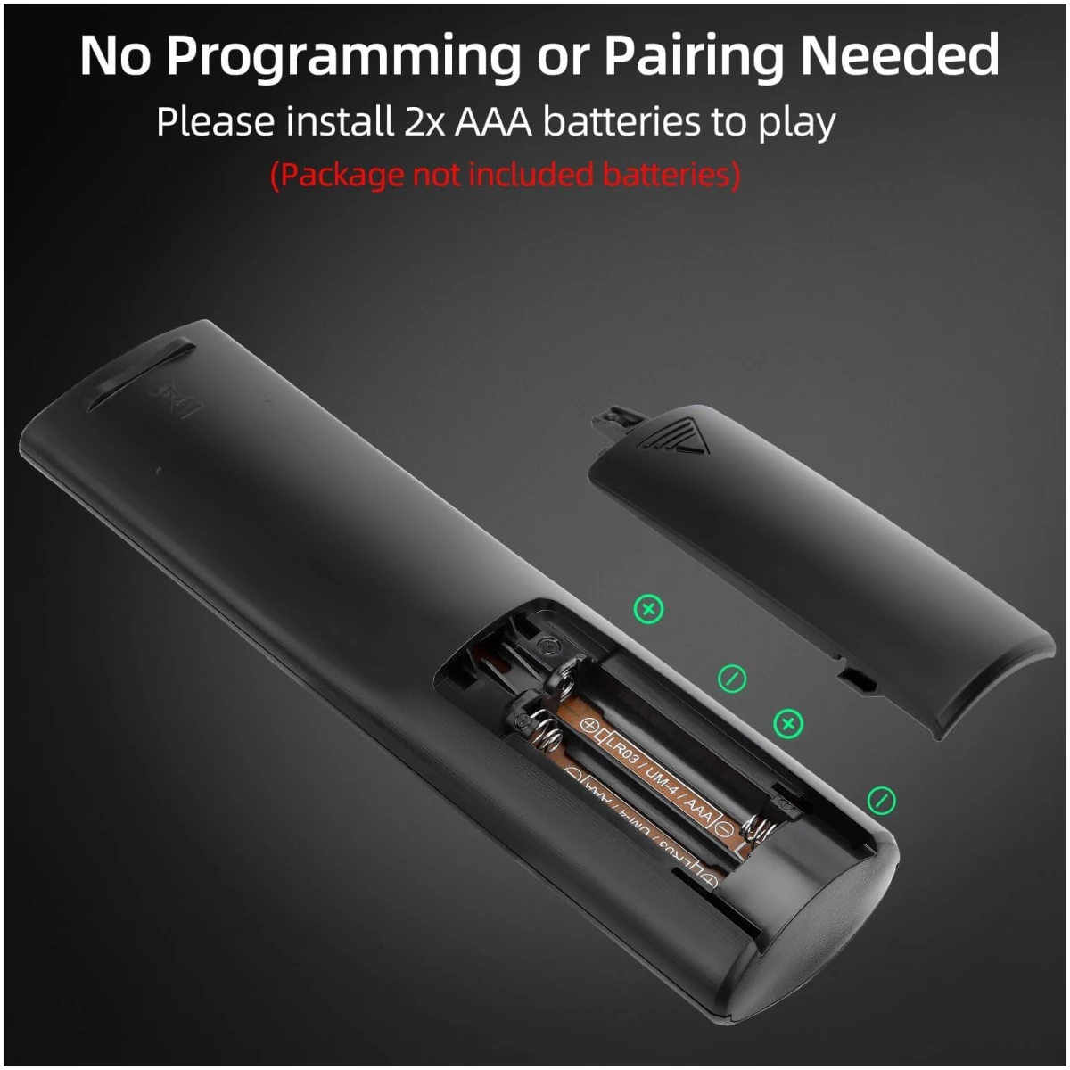 Remote Compatible for LG Smart LED TV AKB76040308 Remote - Image 3