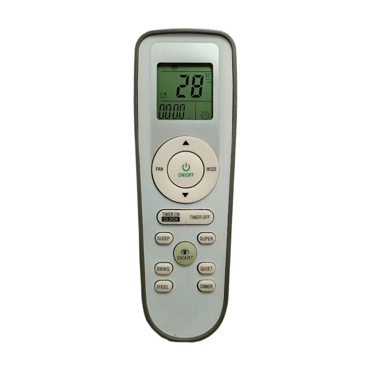 AC Remote No. 181 (No Backlight), Compatible/Replacement for Voltas AC Remote Control