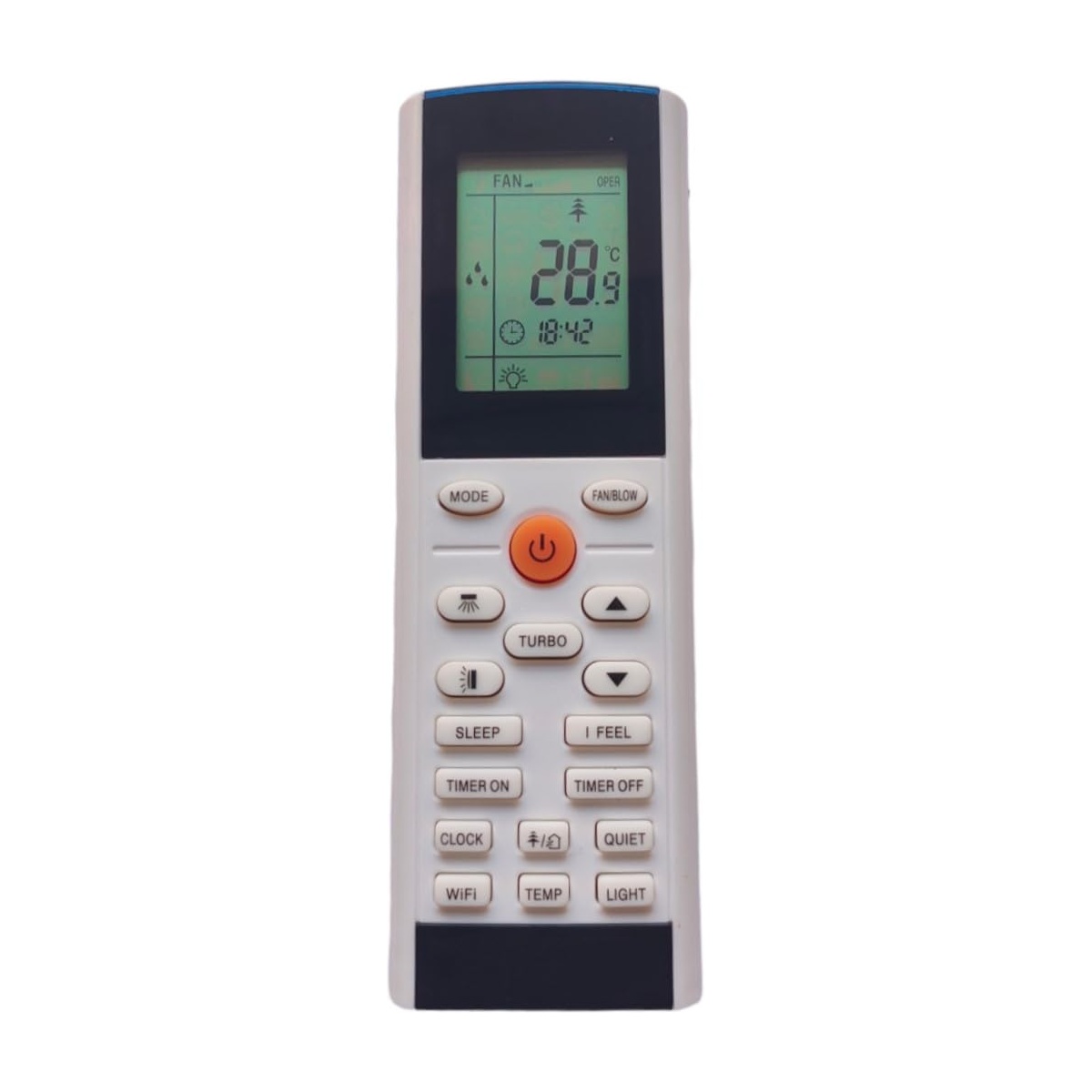 AC Remote No. 193A  (No Backlight), Compatible/Replacement for Blue Star AC Remote