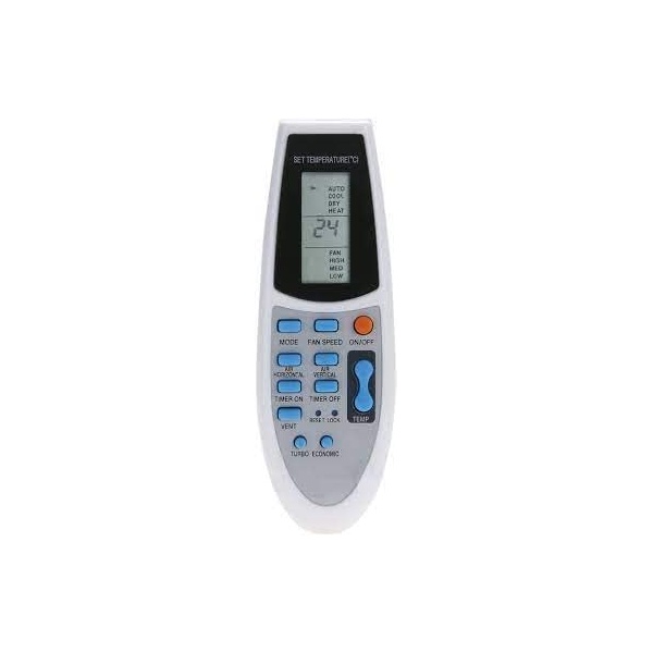 AC Remote No. 195  (No Backlight), Compatible/Replacement for York Oval AC Remote