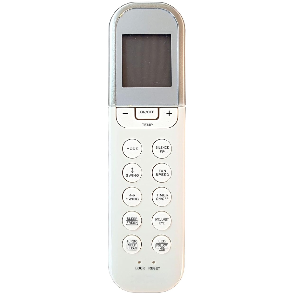 AC Remote No. 196 (No Backlight), Compatible/Replacement for Midea/Onida  AC Remote
