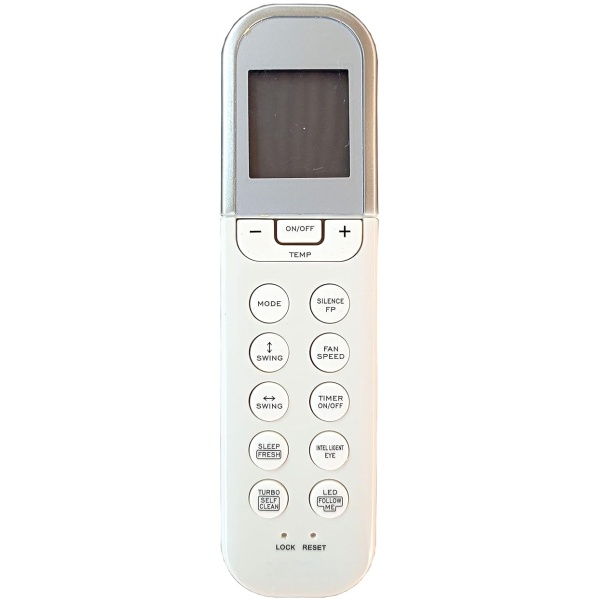 AC Remote No. 196 (No Backlight), Compatible/Replacement for Midea/Onida  AC Remote