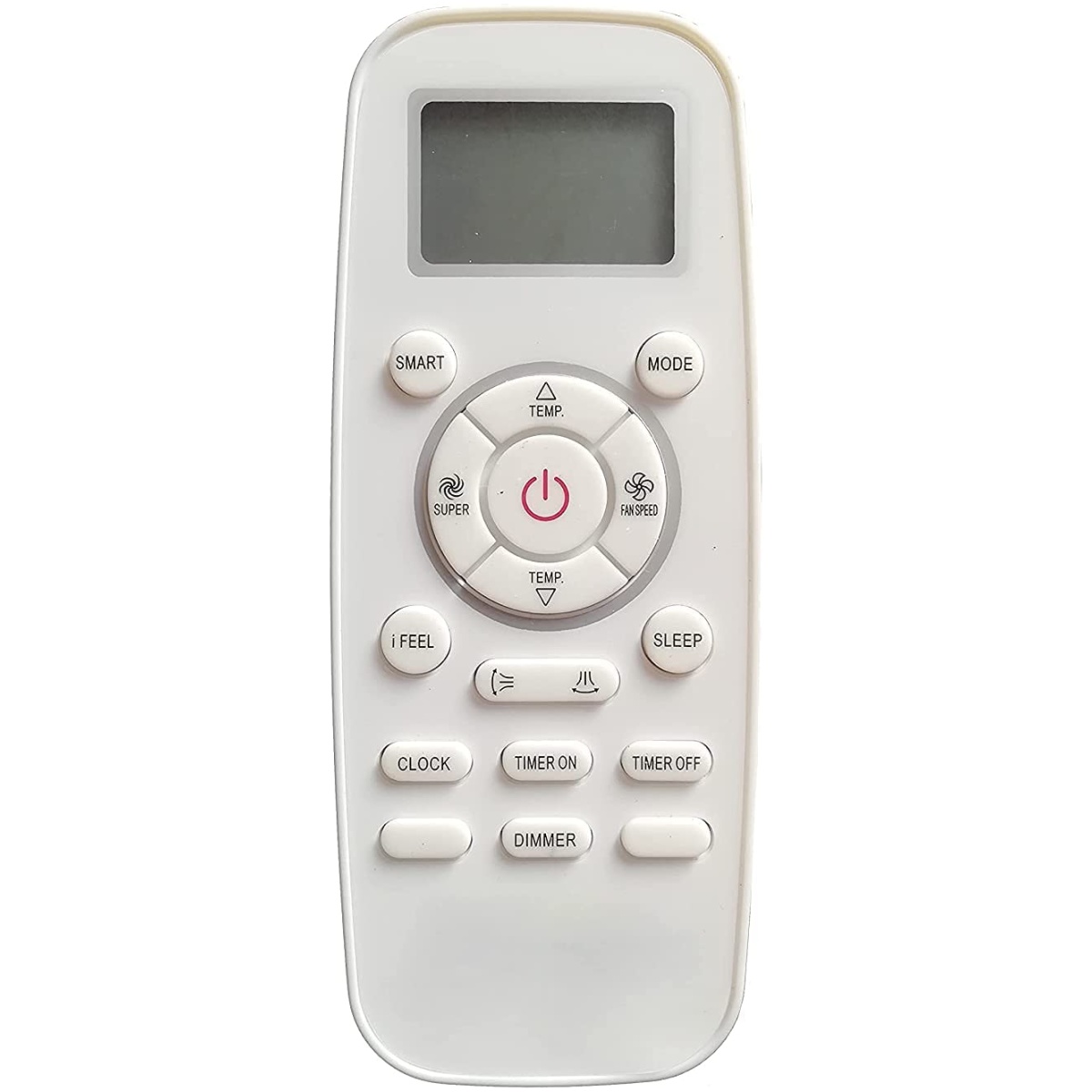 AC Remote No. 197 (No Backlight), Compatible/Replacement for Bluestar / York AC Remote