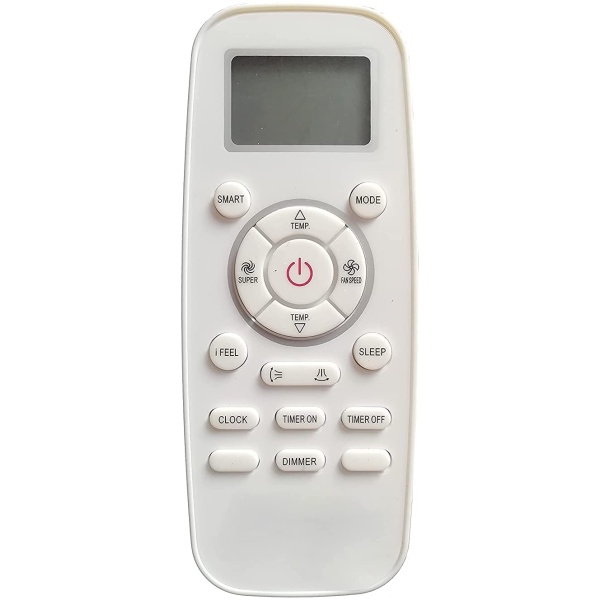AC Remote No. 197 (No Backlight), Compatible/Replacement for Bluestar / York AC Remote