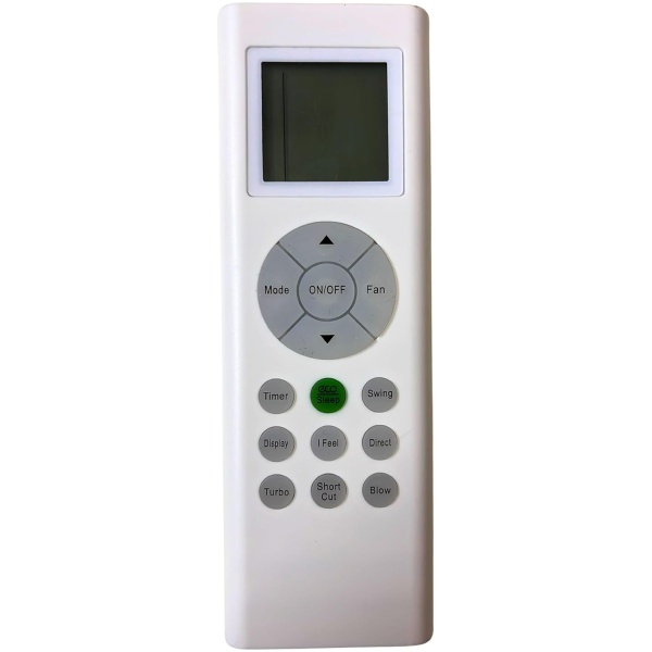 AC Remote No. 201B (No Backlight), Compatible/Replacement for Bluestar AC Remote