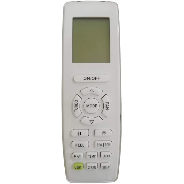 AC Remote No. 206 (No Backlight), Compatible/Replacement for YAP1FB Onida/Bluestar AC Remote