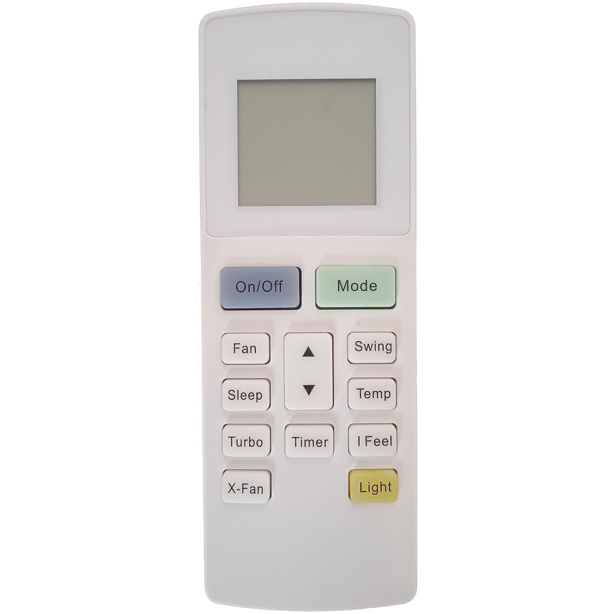 AC Remote No. 222A (No Backlight), Compatible/Replacement for Onida AC Remote