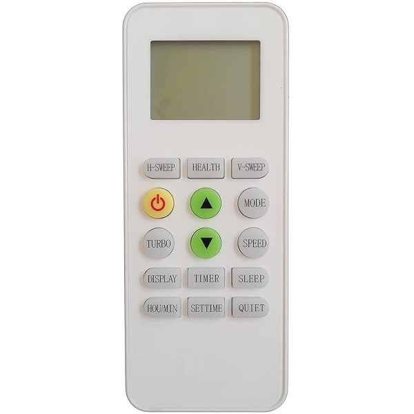 AC Remote No. 223 (No Backlight), Compatible/Replacement for Godrej AC Remote