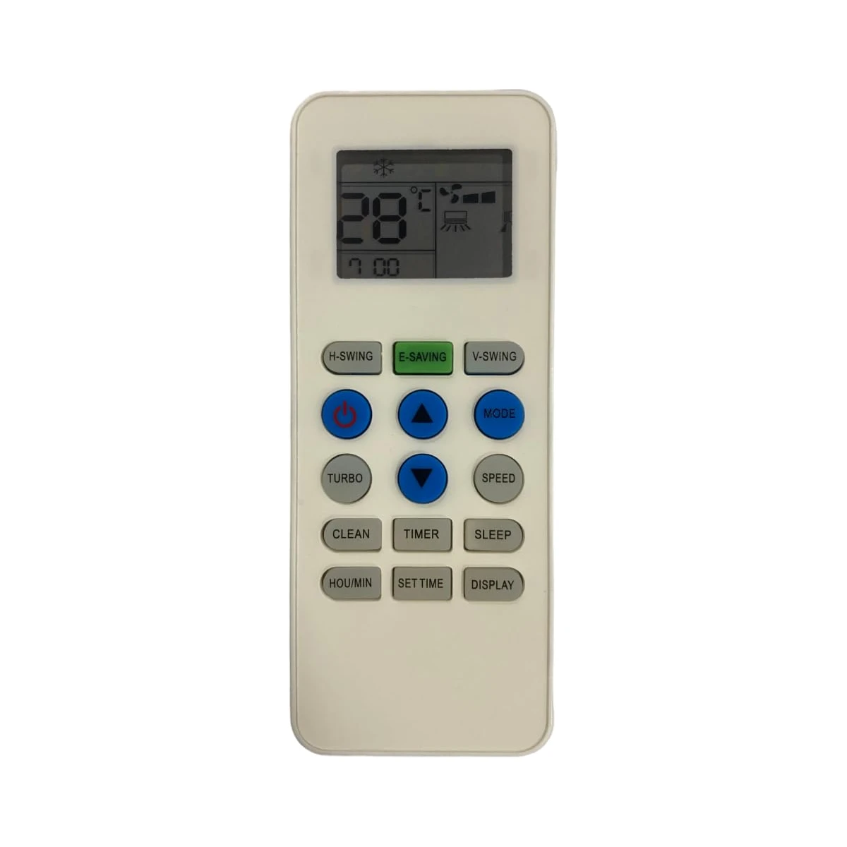 AC Remote No. 223A (No Backlight), Compatible/Replacement for LLYOD AC Remote
