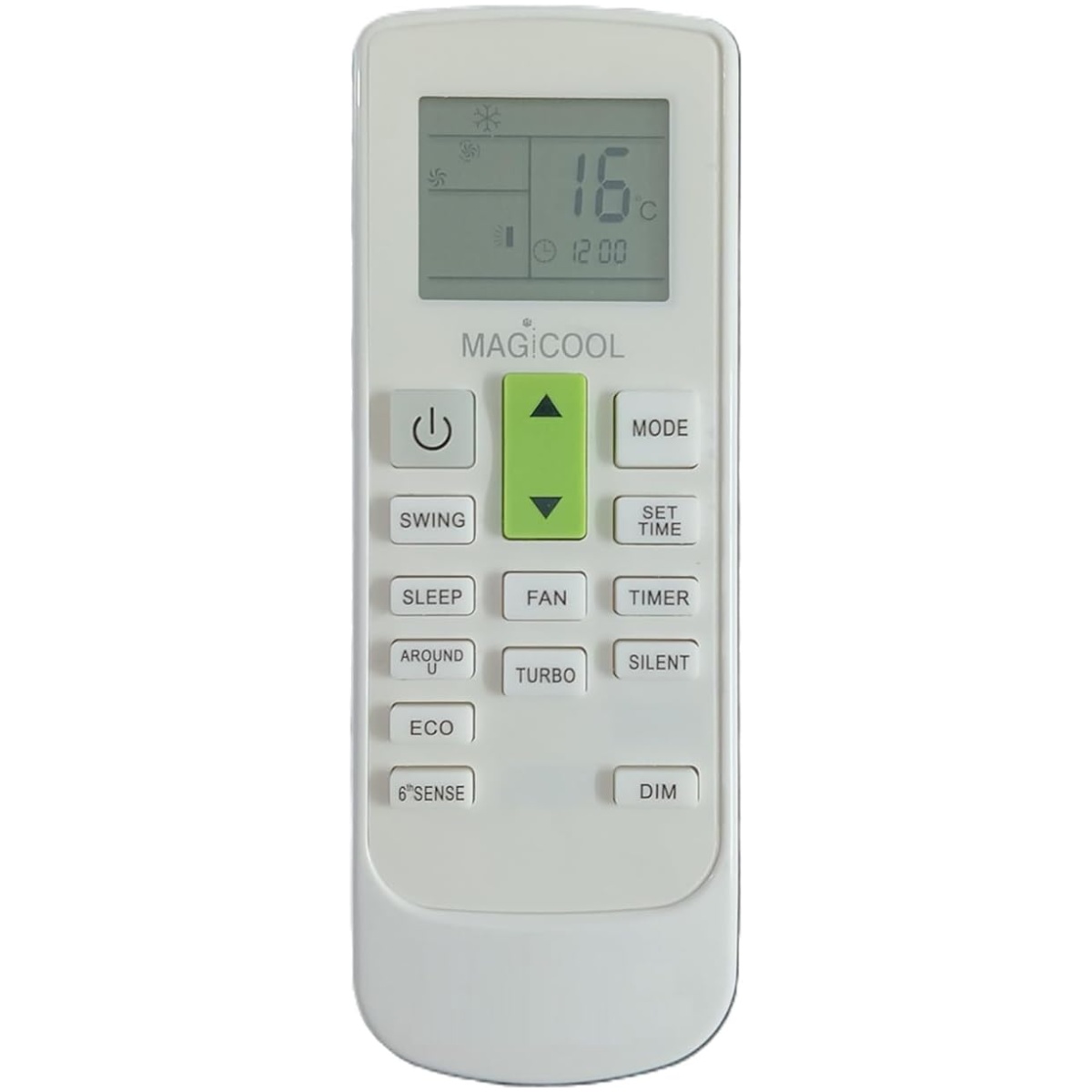 AC Remote No. 225 (No Backlight), Compatible/Replacement for Whirlpool AC Remote
