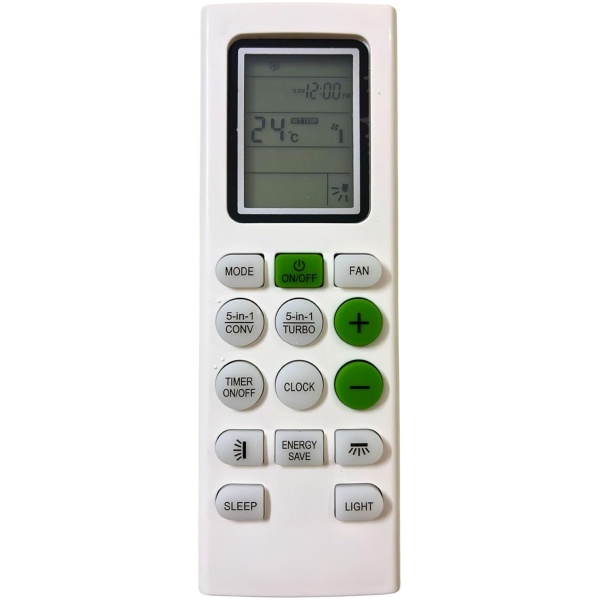 AC Remote No. 226B (No Backlight), Compatible/Replacement for Bluestar AC Remote