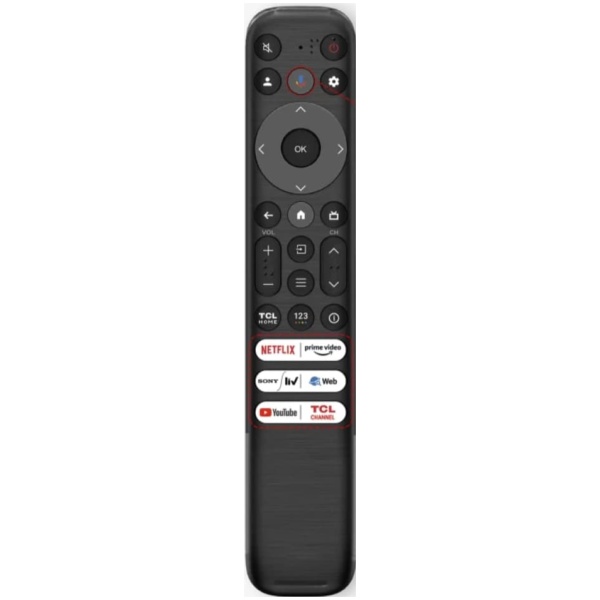 TCL Smart TV Remote Control Original With Voice Function RC902V