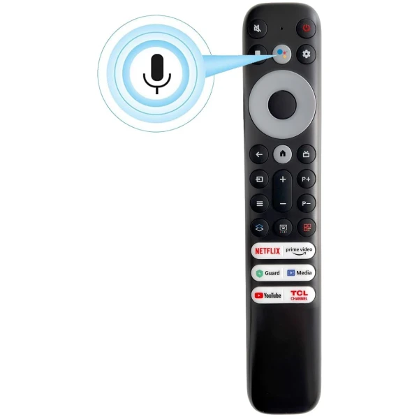 TCL Original  Android Smart LED TV Remote No.RC902V FMR1 with Google Assistance (Voice Function)