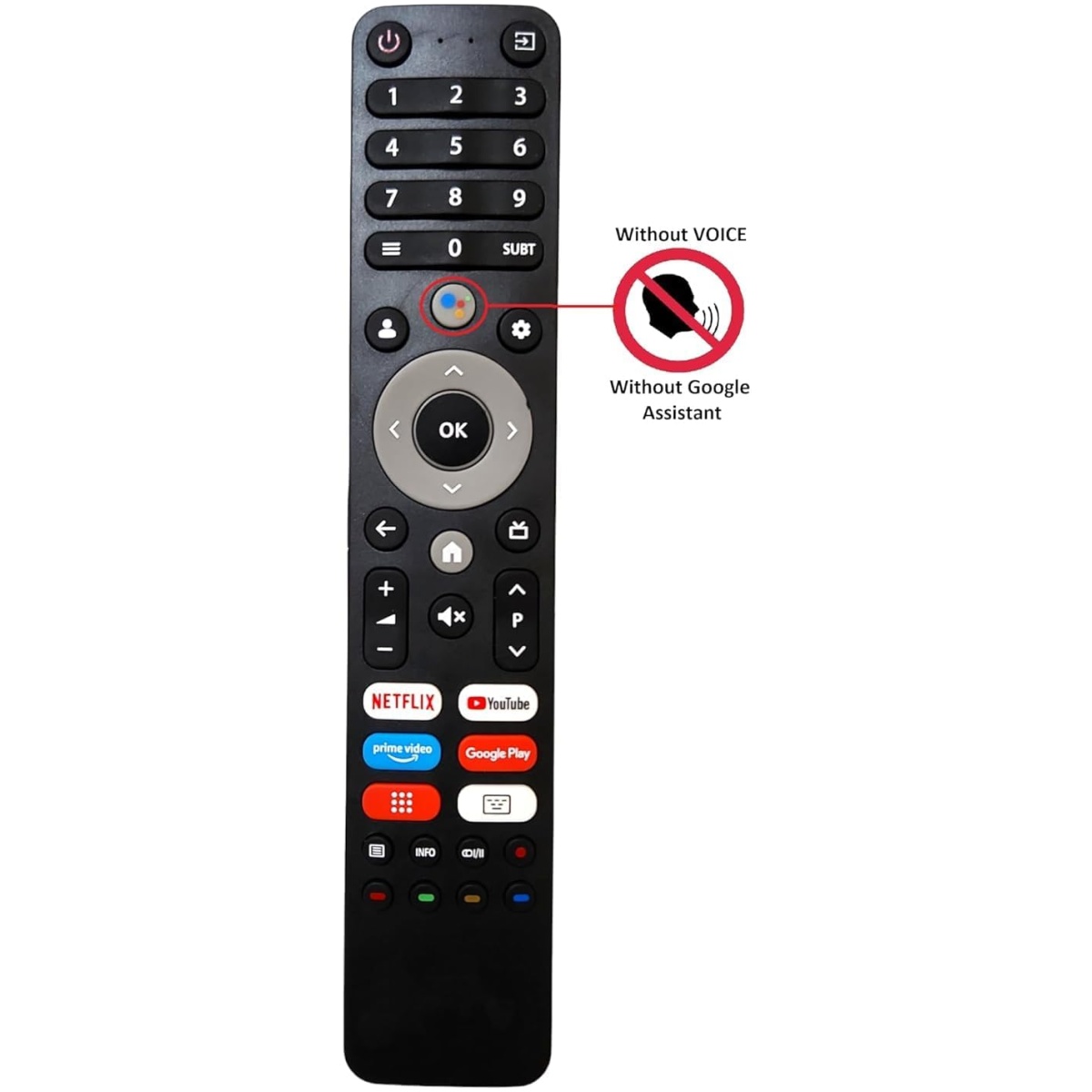 Impex Smart LED TV with hotkeys Netflix, Prime Video, YouTube and Googleplay (Without Voice Function) - Image 2