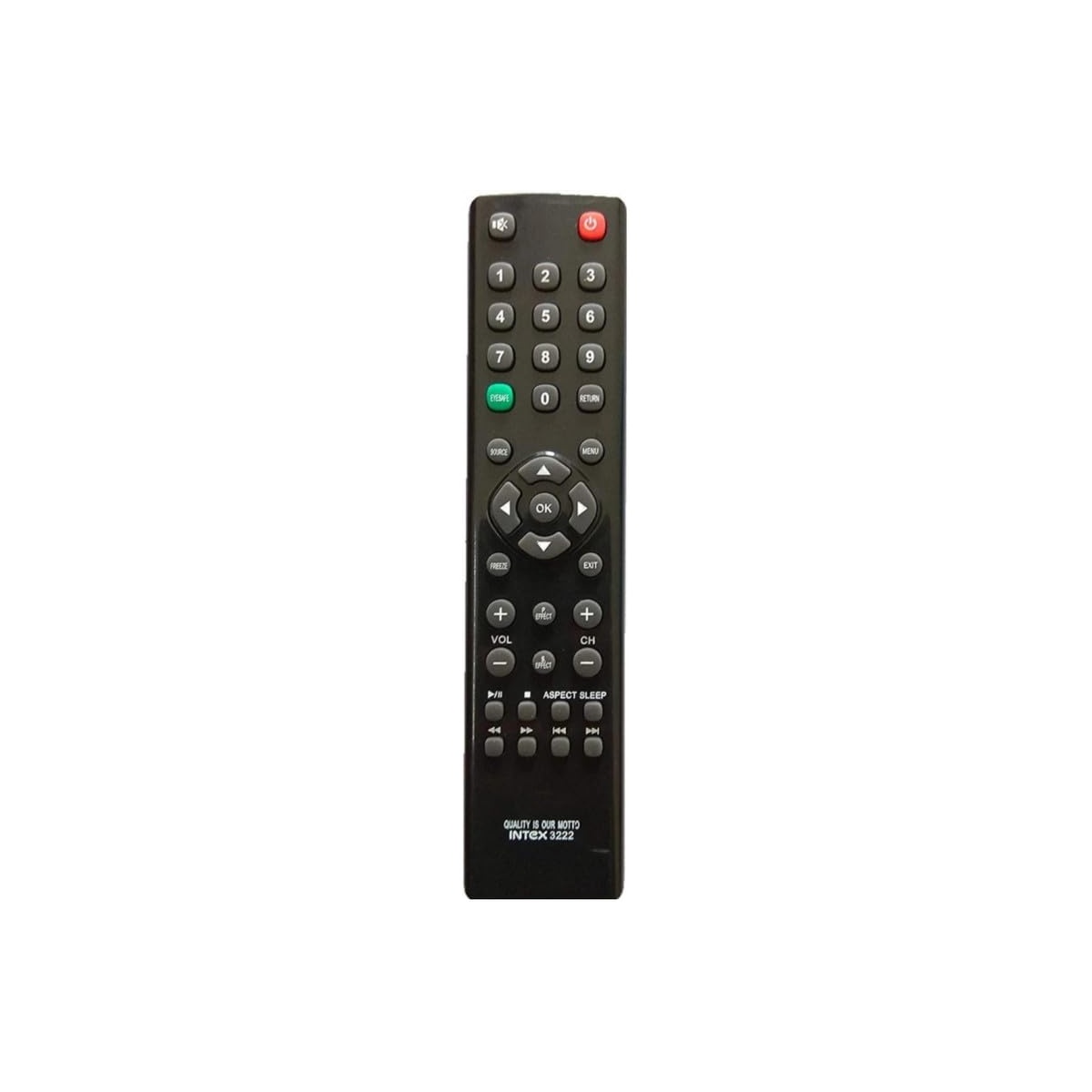 Intex Smart led/LCD Tv Remote Control (NO Voice Command)(Same Remote Only Will Work)(Before Buy Check All Images)