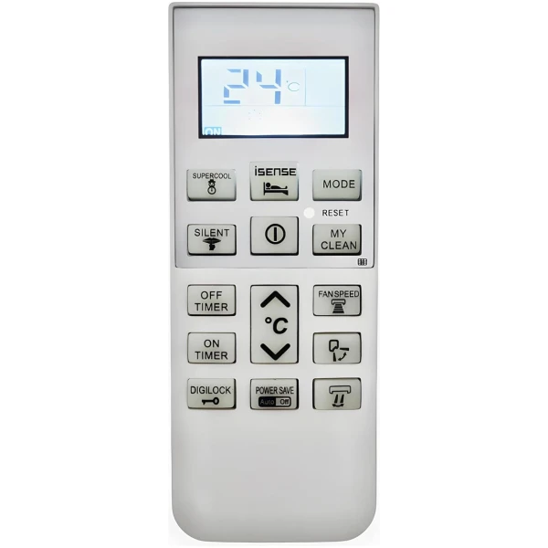 Compatible for Hitachi Split Air CoCompatible for Hitachi Split Air Conditioner Remote Control with Backlight [ AC-168 ]nditioner Remote Control with Backlight [ AC-168 ]