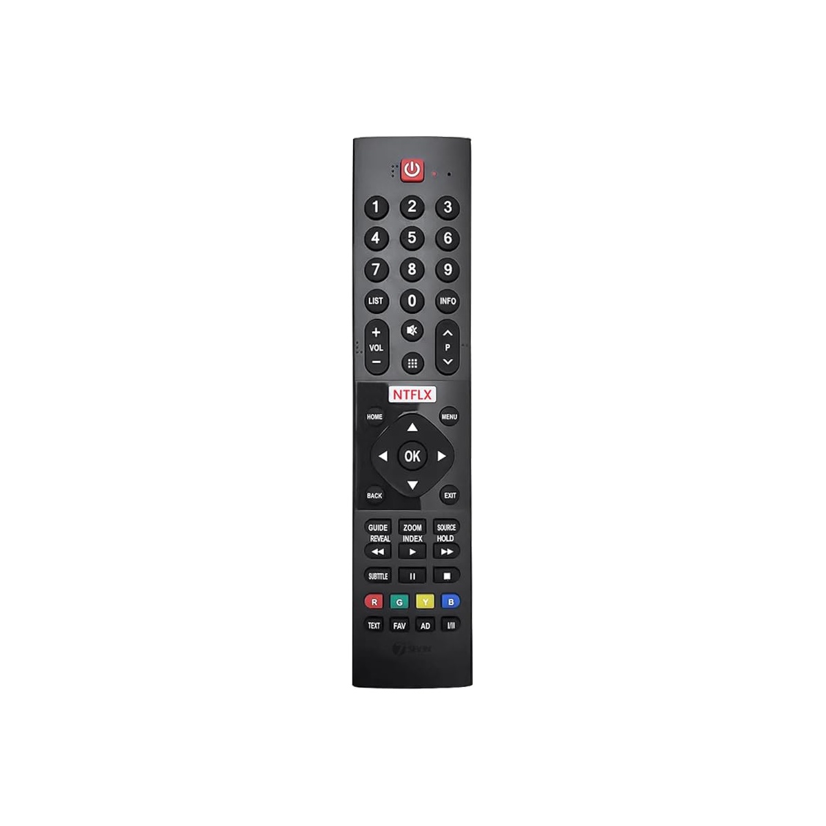 Panasonic TV Remote Suitable for TH-32HS550K TH-40HS550K TH-43HS550K Smart HD LED LCD Android Television Non Voice Command with Netflix Hotkey