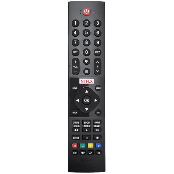 Panasonic TV Remote Suitable for TH-32HS550K TH-40HS550K TH-43HS550K Smart HD LED LCD Android Television Non Voice Command with Netflix Hotkey