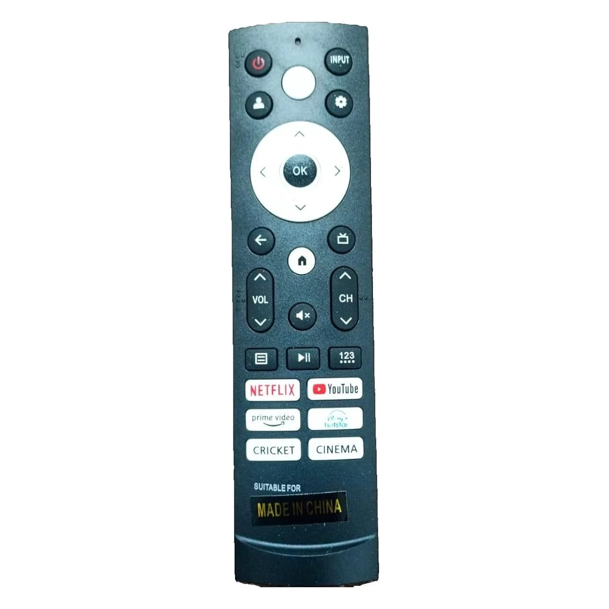 Vu LED TV REMOTE CONTROL COMPATIBLE FOR GloLED TV