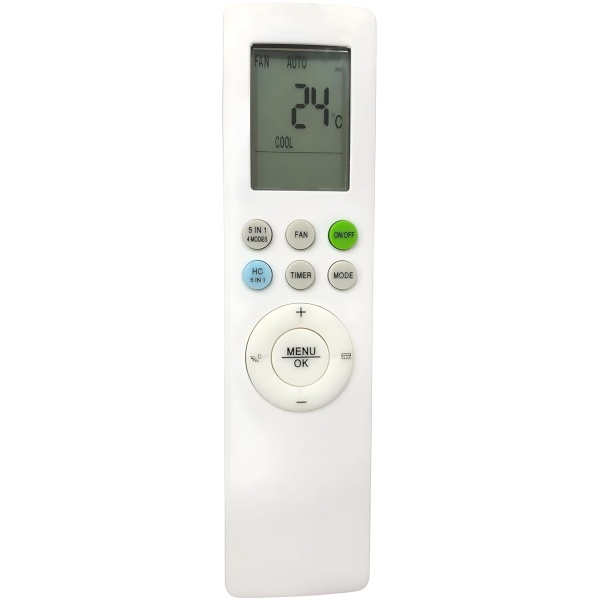 AC Remote No. 260A (No Backlight), Compatible/Replacement for Onida AC Remote Control (Exactly Same Remote Will Only Work)