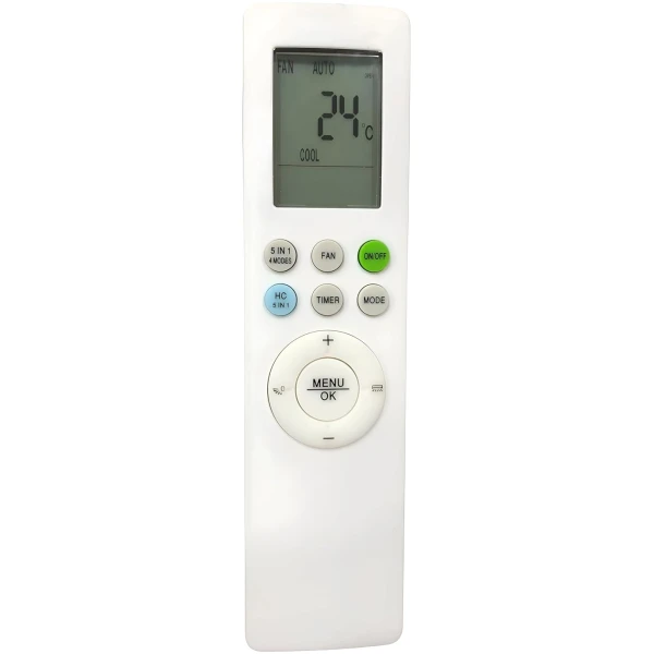 AC Remote No. 260A (No Backlight), Compatible/Replacement for Onida AC Remote Control (Exactly Same Remote Will Only Work)