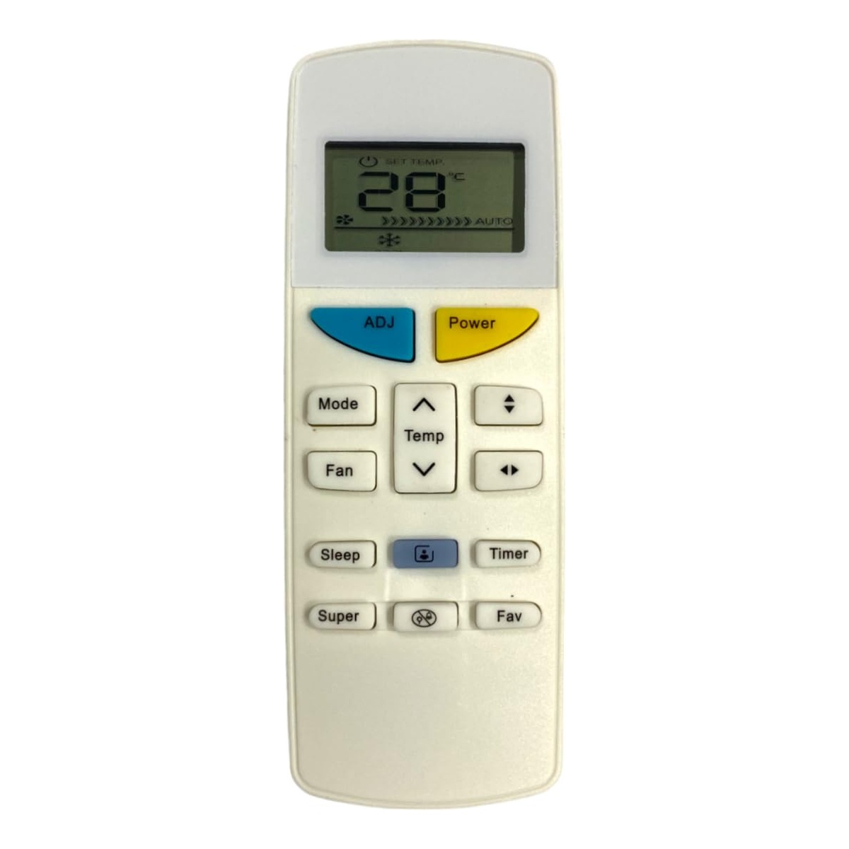 AC Remote No. 255 (No Backlight), Compatible/Replacement for Bluestar AC Remote Control (Exactly Same Remote Will Only Work)