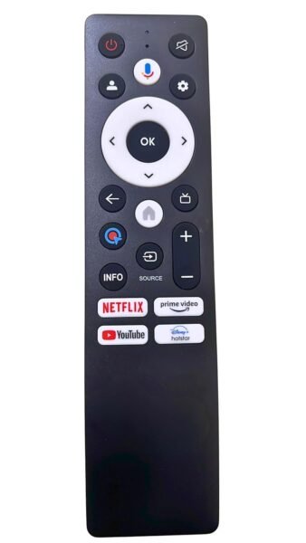 Remote Compatible for Panasonic Smart LED TV With Google Voice Command  Remote